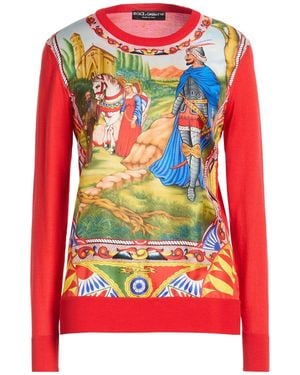 Dolce & Gabbana Pullover - Rojo