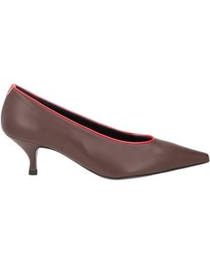 MORSICA Court Shoes - Brown