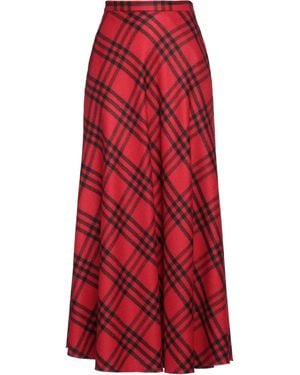 Jucca Maxi Skirt Wool - Red