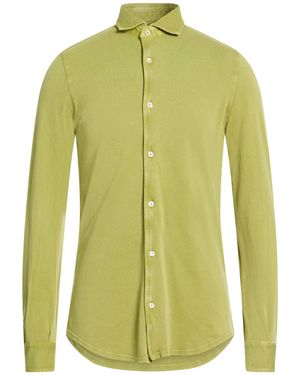 Fedeli Lime Shirt Cotton - Green
