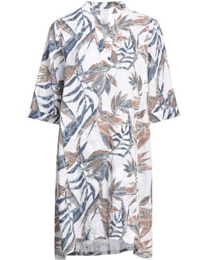 European Culture Mini Dress - White