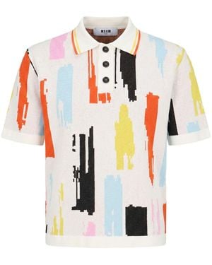MSGM Polo Shirt - White