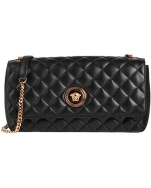 Versace Cross-Body Bag Lambskin - Black