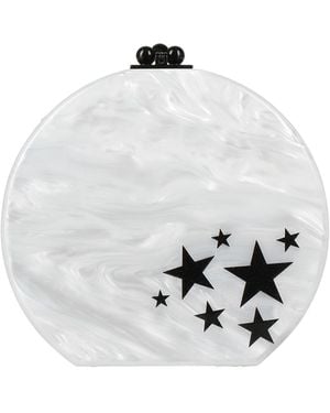 Edie Parker Clutch Plastic - White
