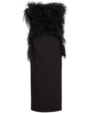 Sportmax Vestito Midi - Nero