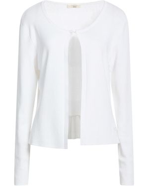 Yes-Zee Cardigan Viscose, Nylon - White