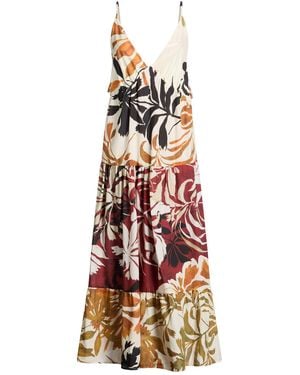 Please Maxi Dress Cotton, Viscose - White