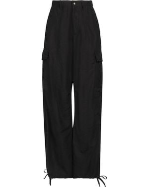 Department 5 Trousers Lyocell, Polyimide - Black