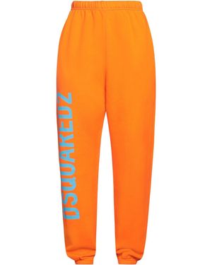 DSquared² Pants Cotton - Orange