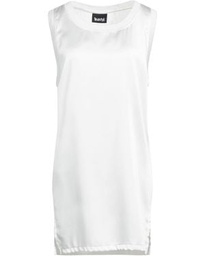 DISCLAIMER Mini Dress Polyester, Elastane - White