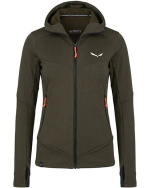 Salewa Sella Military Jacket Polyamide, Wool, Elastane - Green