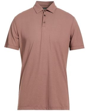 Zanone Polo Shirt Cotton - Pink