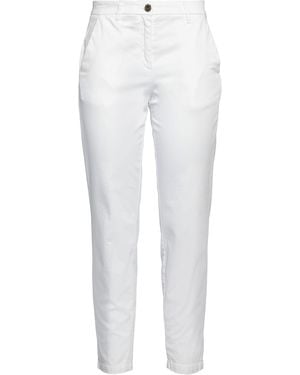 Jacob Cohen Trousers Cotton, Elastane - White