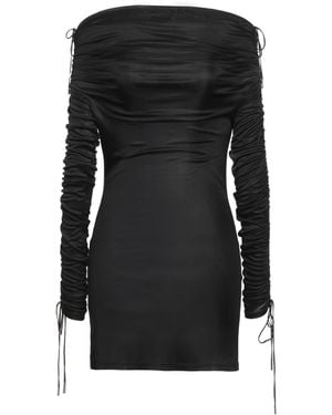 Atlein Mini Dress Viscose - Black