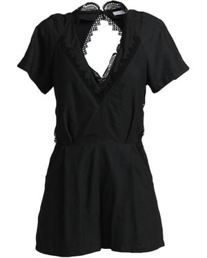 IRO Playsuit Viscose, Polyamide - Black