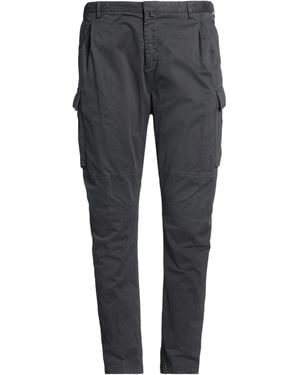 Messagerie Charcoal Pants Cotton, Elastane - Gray