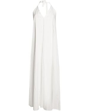Jucca Maxi Dress Polyester, Cotton - White