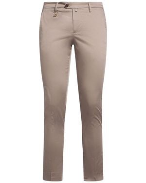 Barbati Khaki Pants Cotton, Elastane - Gray