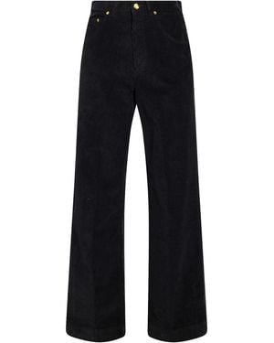Briglia 1949 Trousers Cotton, Elastane - Blue