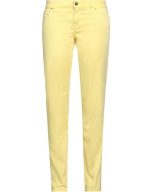 Jacob Cohen Pants Cotton, Elastane - Yellow
