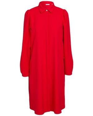 Robert Friedman Mini Dress Polyester, Elastane - Red