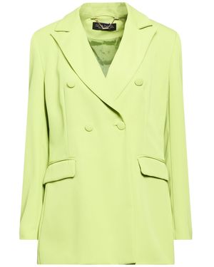 Nora Barth Blazer Acrylic, Polyester, Cotton - Green