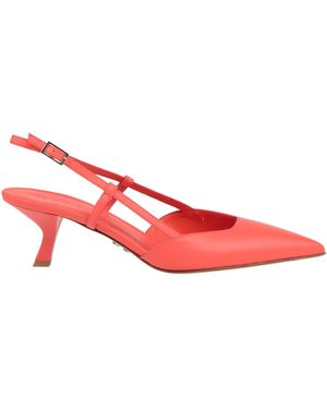 Sergio Levantesi Coral Pumps Leather - Red