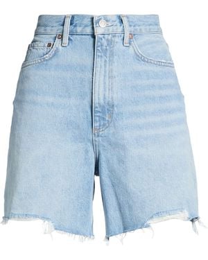 Agolde Shorts Jeans - Blu