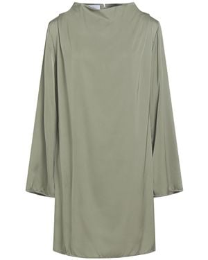 Soallure Military Mini Dress Polyester, Elastane - Green