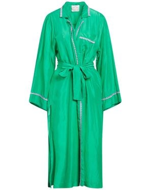 forte_forte Overcoat & Trench Coat - Green