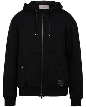 Agnona Sweatshirt Cotton, Cashmere - Black