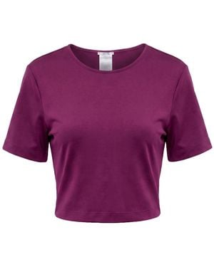 Wolford T-Shirt Polyamide, Elastane - Purple