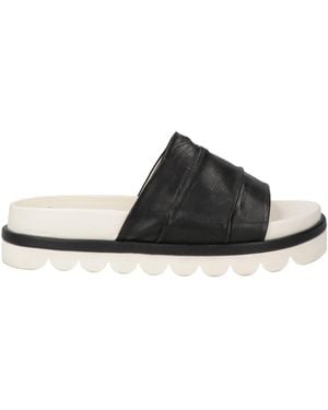 Elvio Zanon Sandals - Black