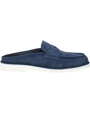 Santoni Mules & Clogs Leather - Blue