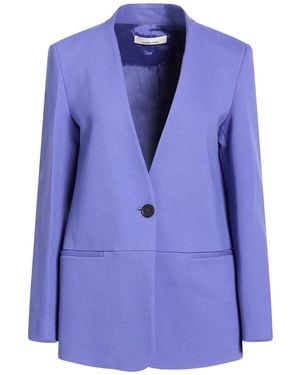 Liviana Conti Blazer Viscose, Polyamide, Elastane - Blue