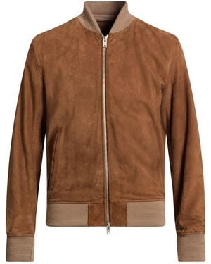 DFOUR® Jacket Leather - Brown