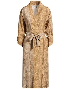 Dixie Sand Midi Dress Viscose - Natural