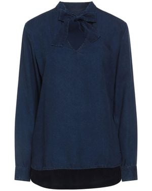 Jacob Cohen Denim Shirt Lyocell - Blue