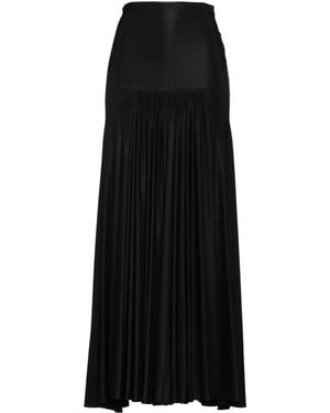 Rabanne Maxi Skirt Viscose, Elastane - Black