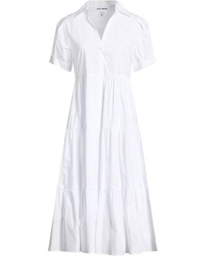 DKNY Midi Dress Cotton - White
