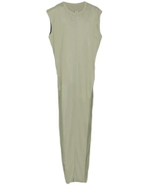 Rick Owens Maxi Dress Organic Cotton - Green