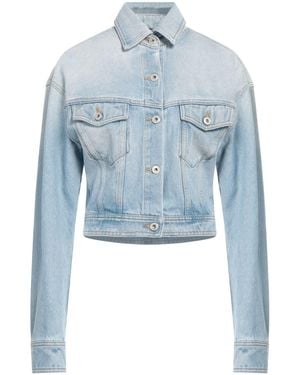 Off-White c/o Virgil Abloh Off Off Baggy Fit Jacket - Blue