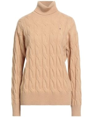 Tommy Hilfiger Rollkragenpullover - Natur