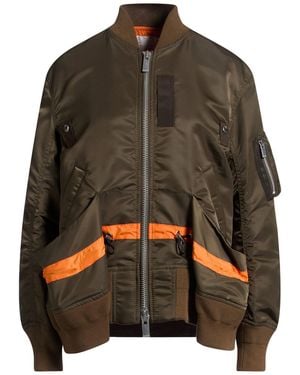 Sacai Military Jacket Nylon, Polyester, Cotton - Brown