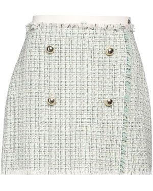 Liu Jo Cream Shorts & Bermuda Shorts Cotton, Acrylic, Elastane - Grey