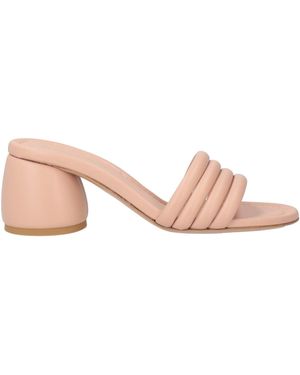 Gianvito Rossi Sandals Leather - Pink