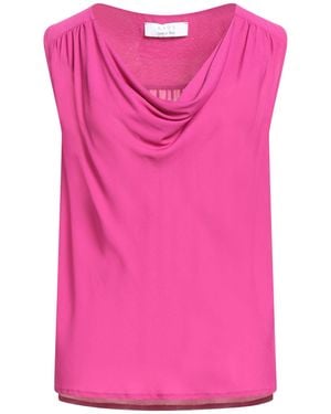 Kaos Fuchsia Top Rayon - Pink