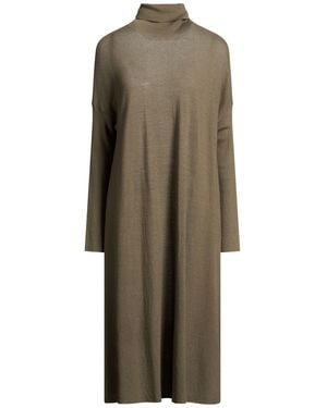 Gentry Portofino Military Midi Dress Cashmere - Natural