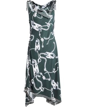 Burberry Midi Dress - Green