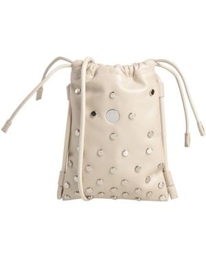 High Cross-Body Bag - Natural